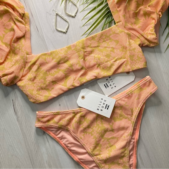 Billabong Ribbed Summer Sun Bikini - Picture 5 of 12